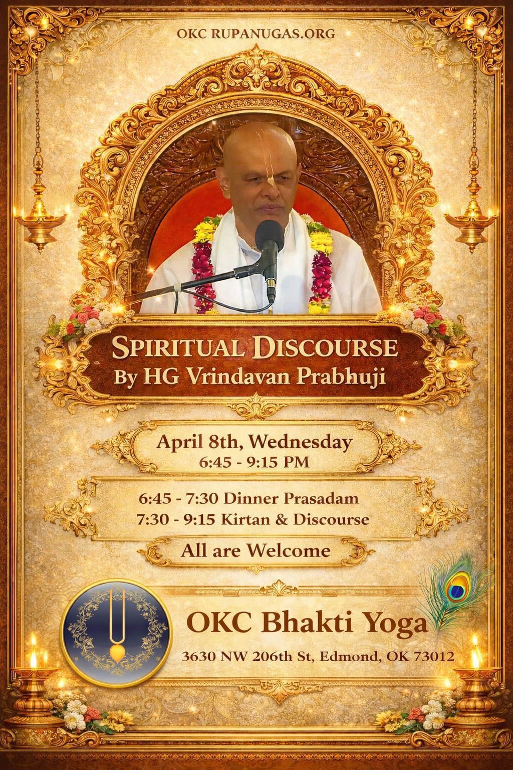 Spiritual Discourse by HG Vrindavan Prabhuji